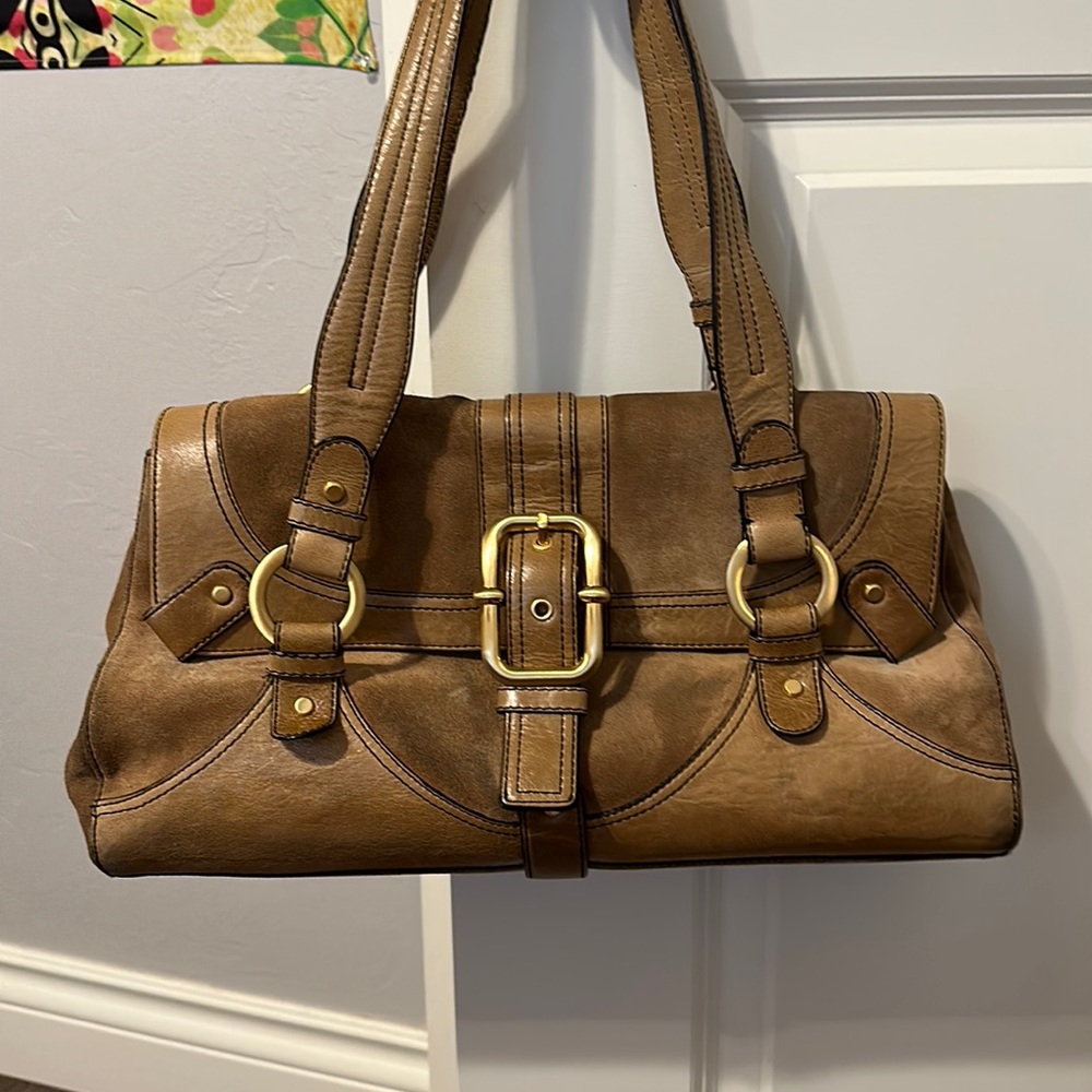 Suede Perlina Bag
